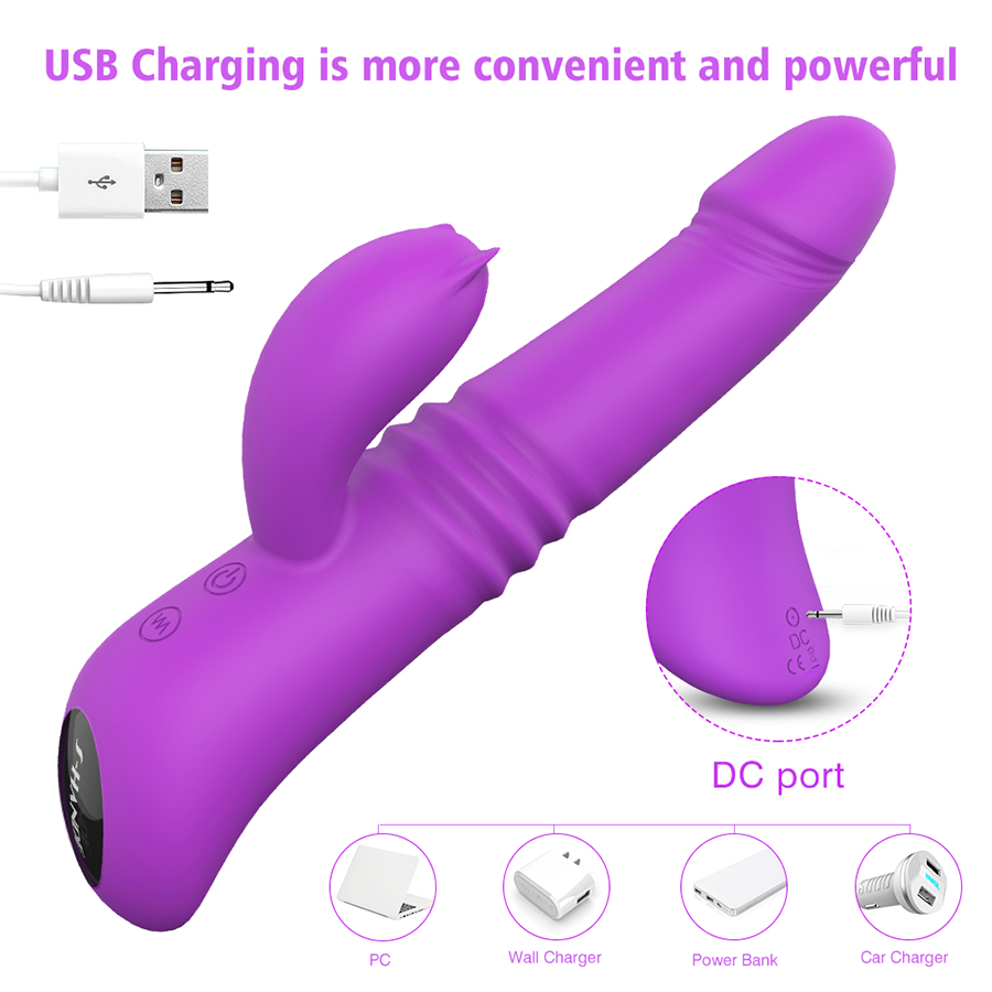 Vibrador Doble Estimulación Kaya Purple