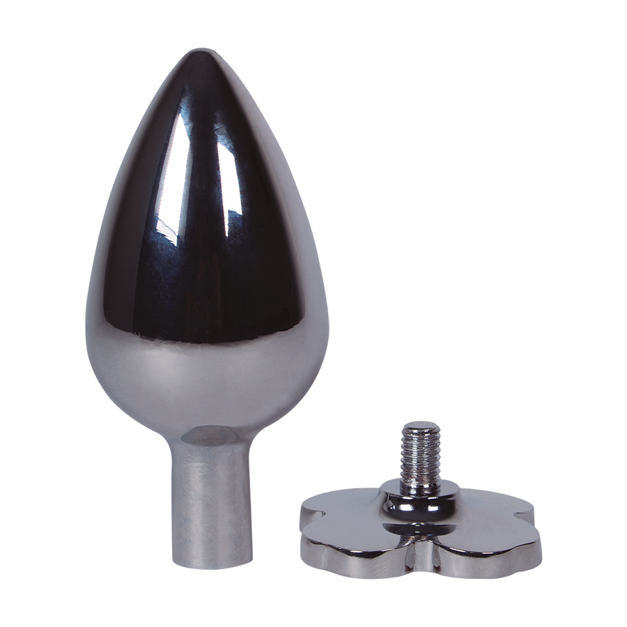 Plug Anal Trébol Gema Amarilla Talla M