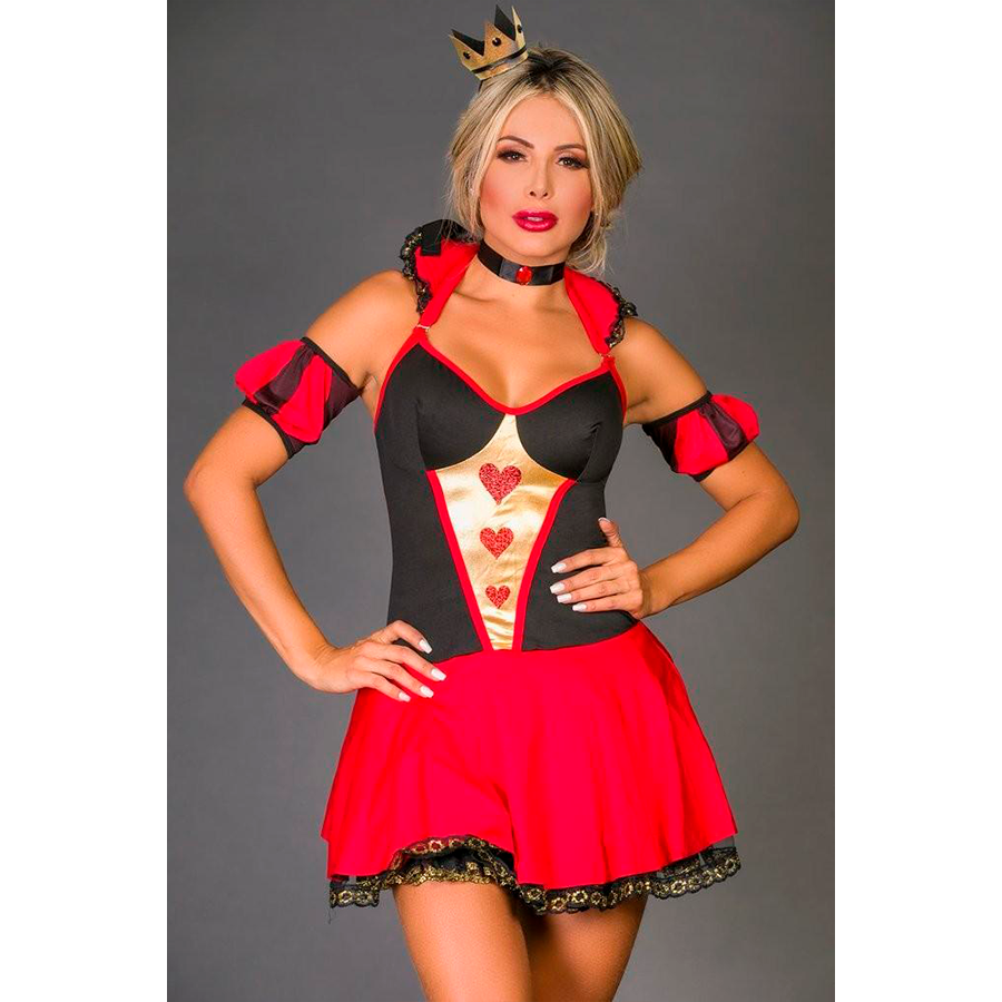 Disfraz Reina De Corazones S/M