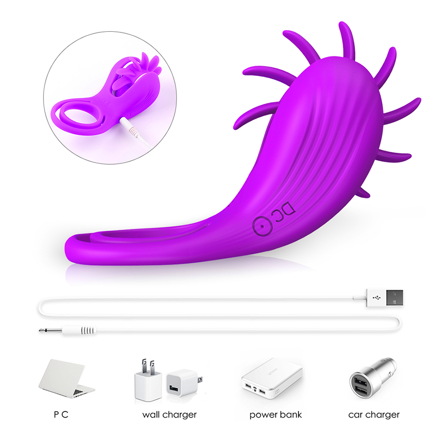 Anillo Vibrador Wind Purple