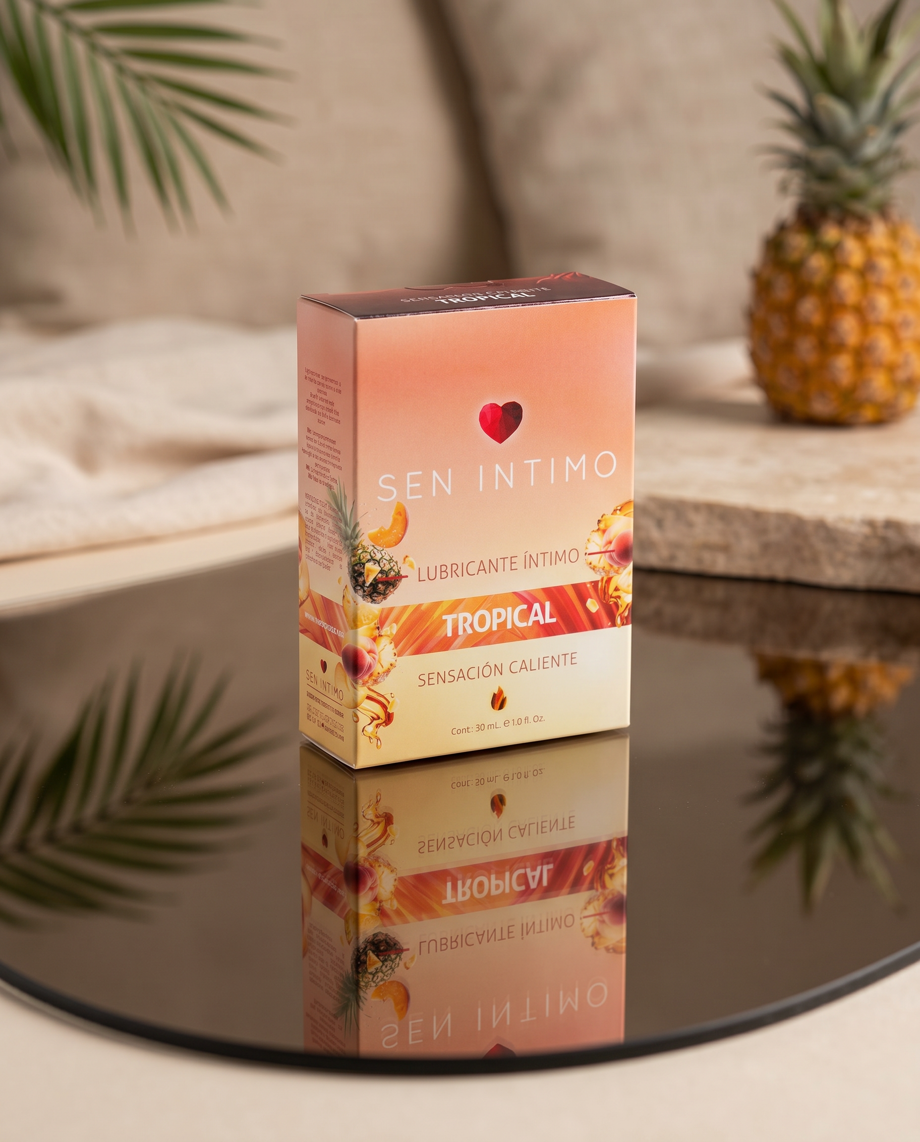 Lubricante Íntimo Caliente Tropical  X 30 mL Sen Intimo