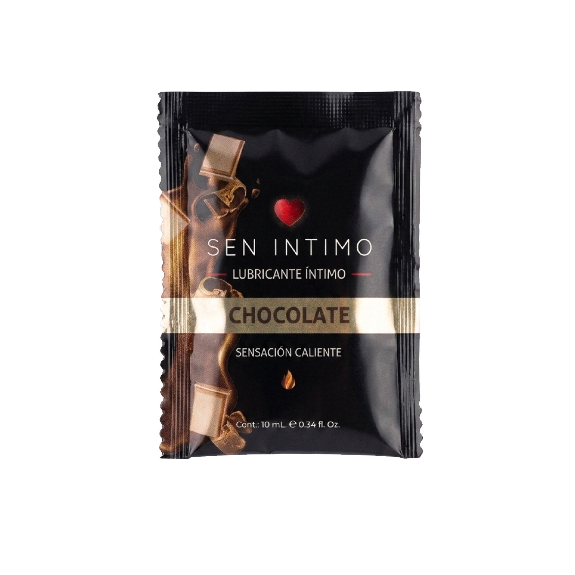 Lubricante Íntimo Chocolate Sensación Caliente x 10 ml by Sen íntimo