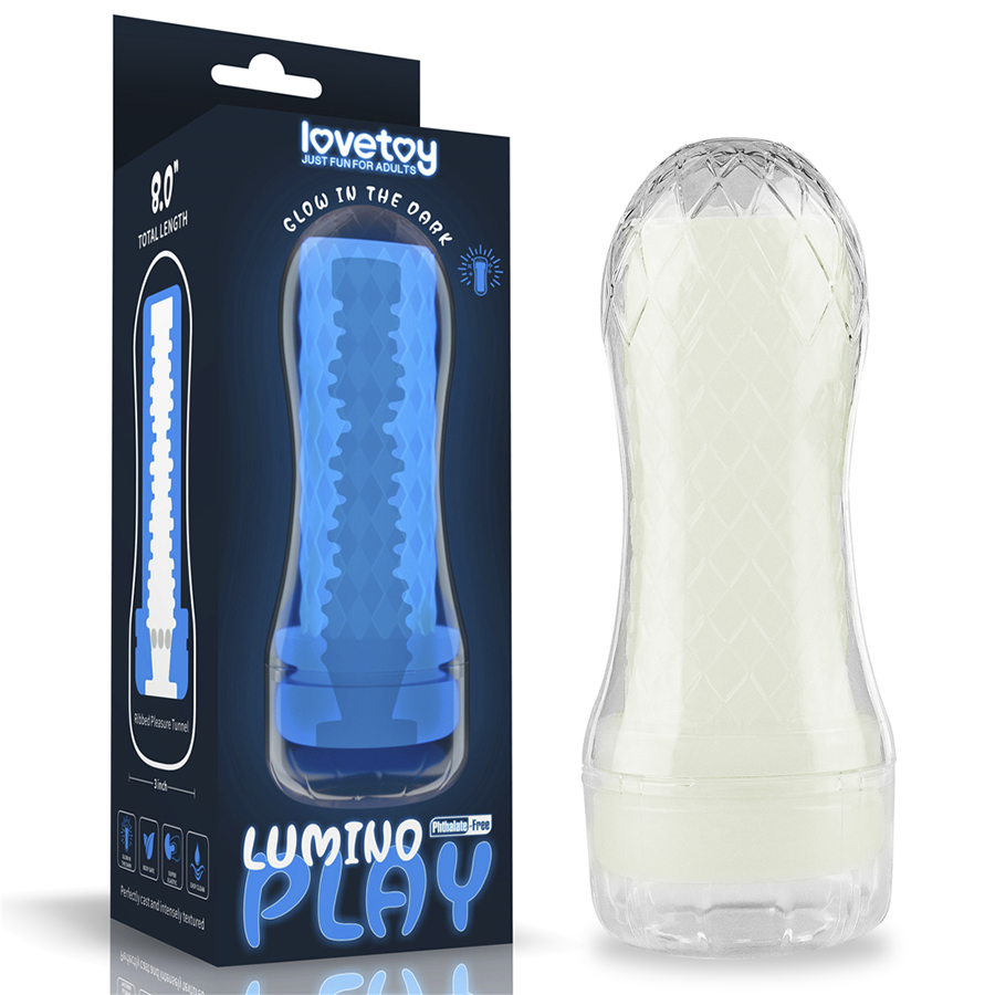 Masturbador Lumino Play Ribbed