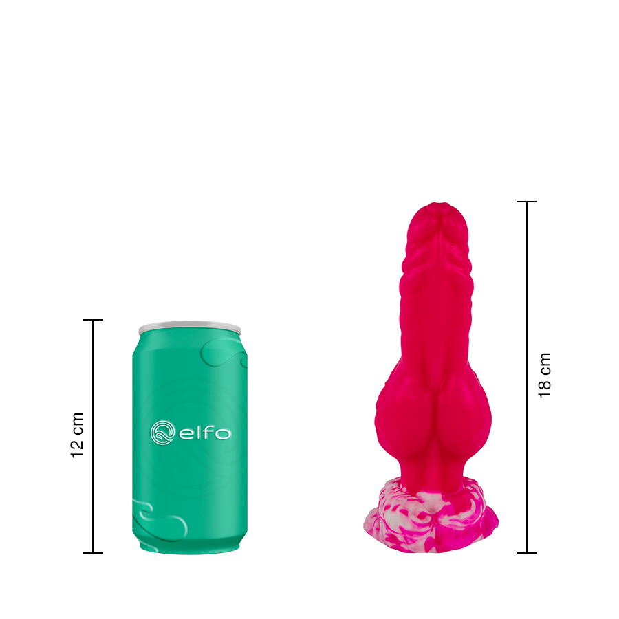 Dildo Gorgon Fucsia Pequeño