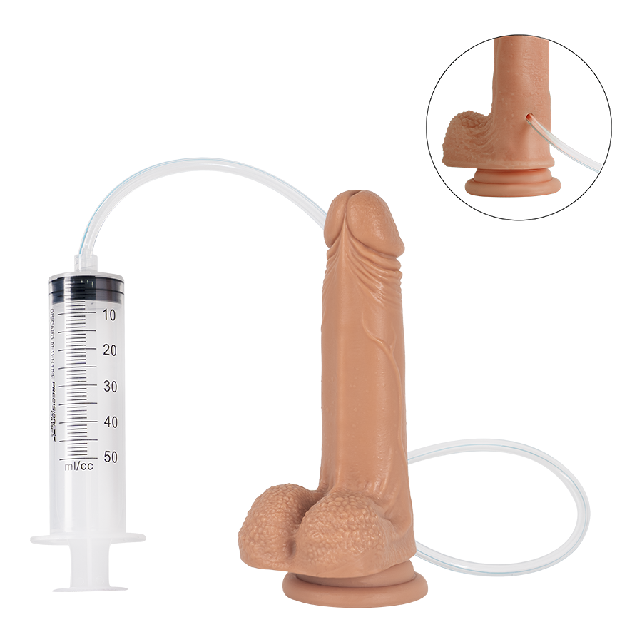 Dildo Uriel Caramelo Eyaculador