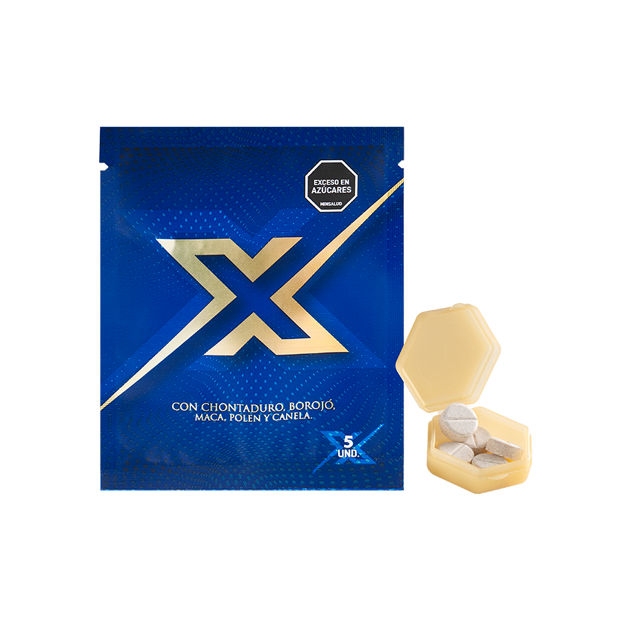 Energizante X Bolsa x 50 +10 Sobres de 5 Unidades