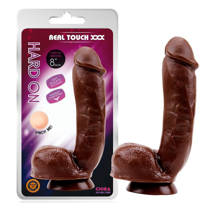 Dildo Real Touch Brown