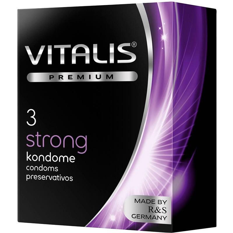 Condón Vitalis Strong X 3