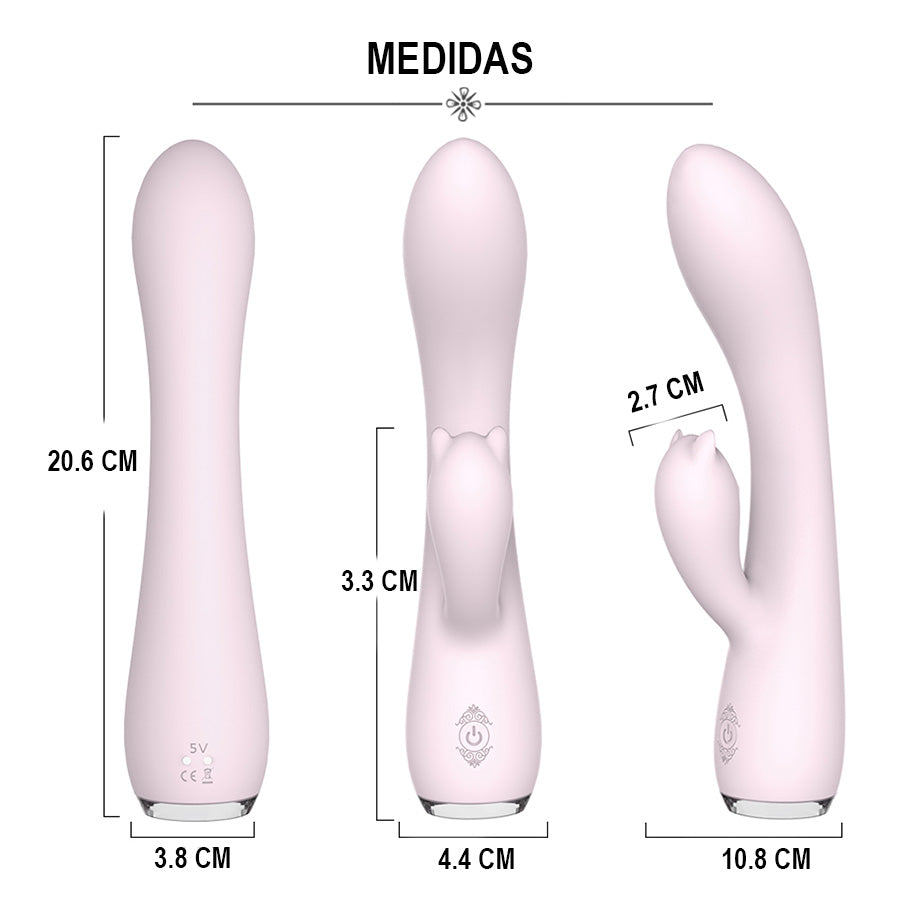 Vibrador Doble Estimulación Fanny