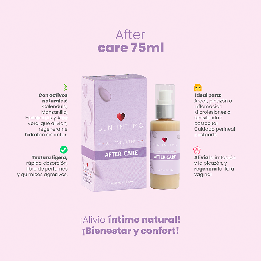 Lubricante Íntimo After Care x 75 ml by Sen Íntimo