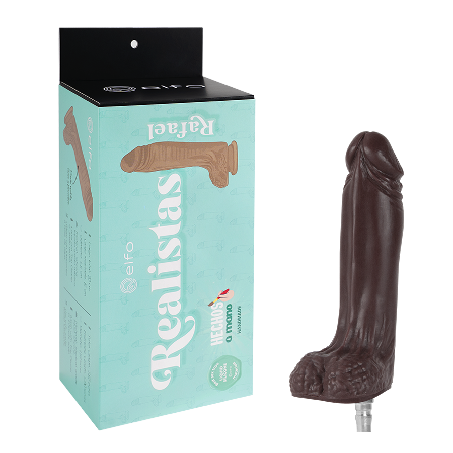 Dildo Rafael Brown Compatible Con Lovense Machine