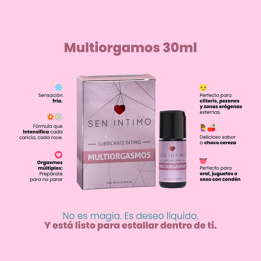 Lubricante Íntimo Multiorgasmos x 30 ml by Sen Íntimo
