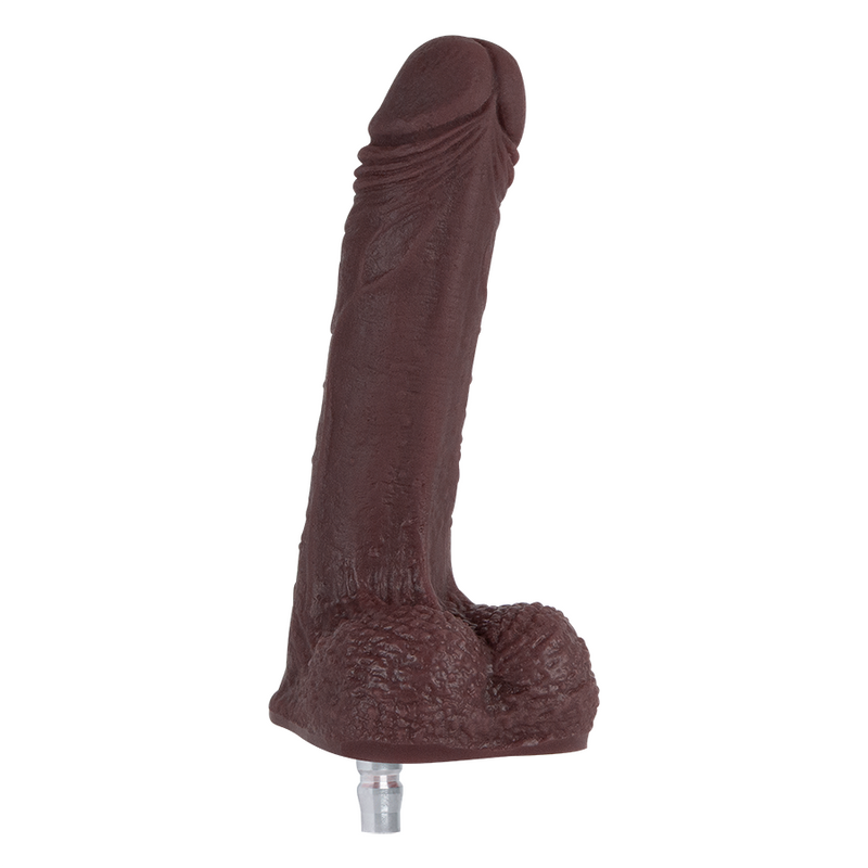 Dildo Uriel Chocolate Nude Compatible Con Lovense Machine