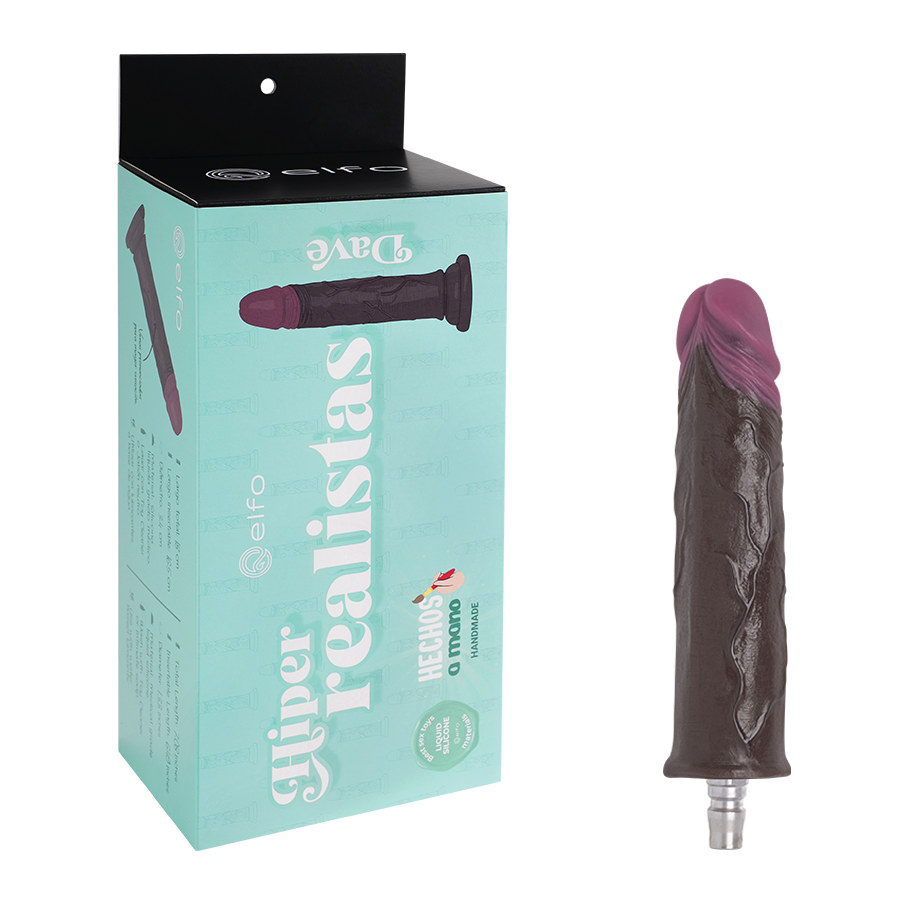 Dildo Dave Brown Compatible Con Lovense