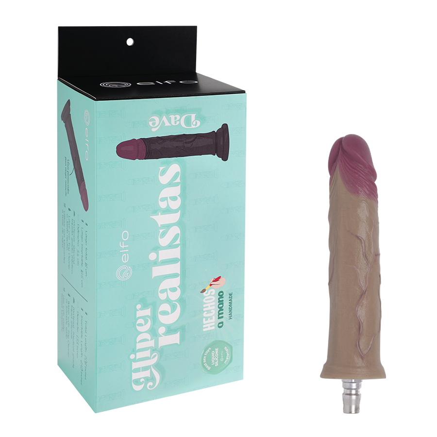 Dildo Dave Medium Compatible Con Lovense