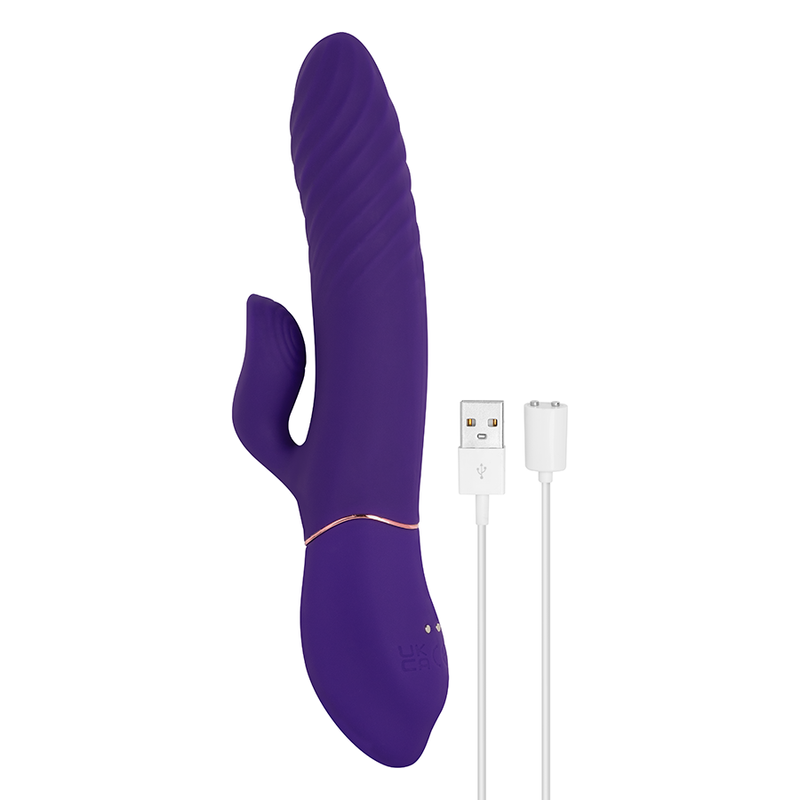 Vibrador Doble Estimulación Lighter-2 Purple
