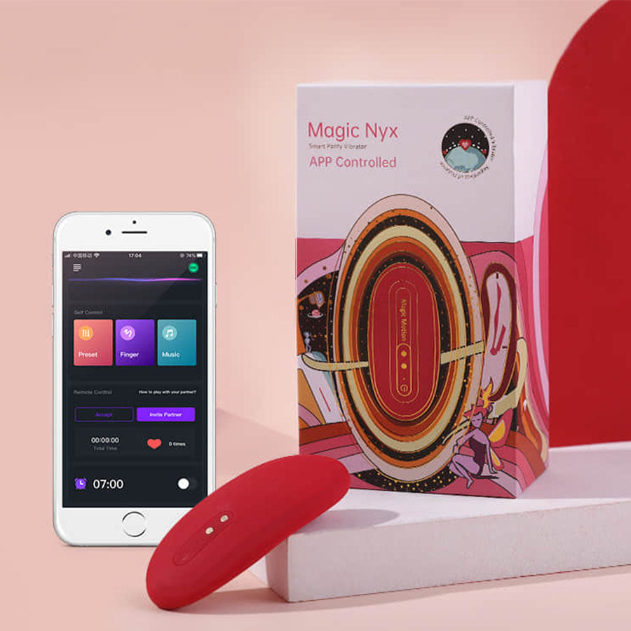 Panty Vibrador Magic Nyx Controlado por APP Global