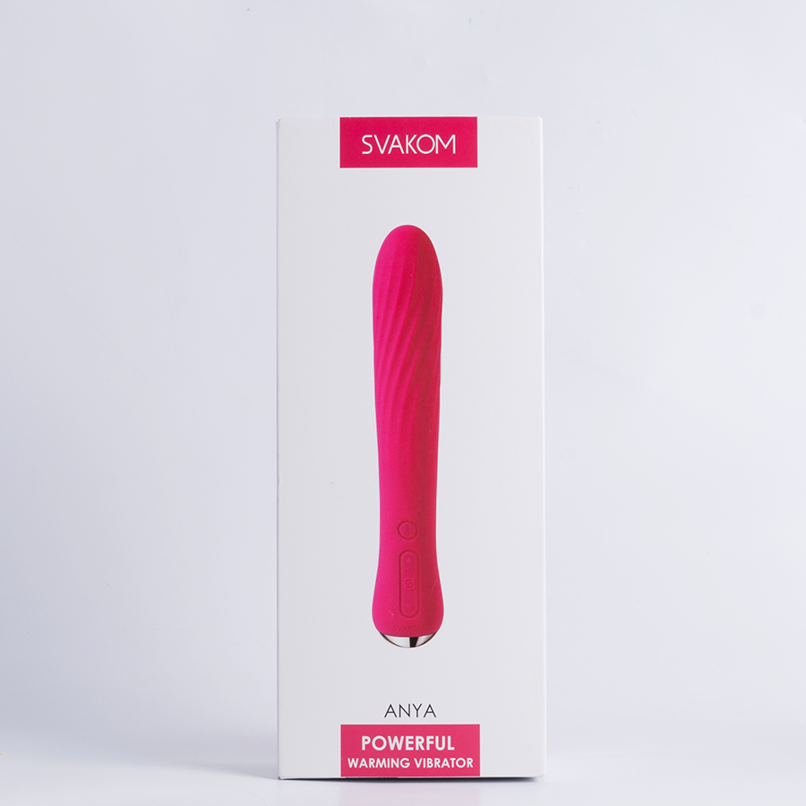 Vibrador Anya Rojo Ciruela By Svakom