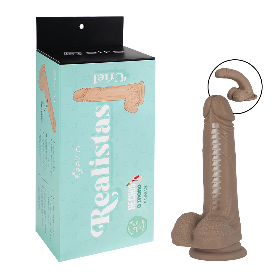 Dildo Uriel Caramelo Flexible