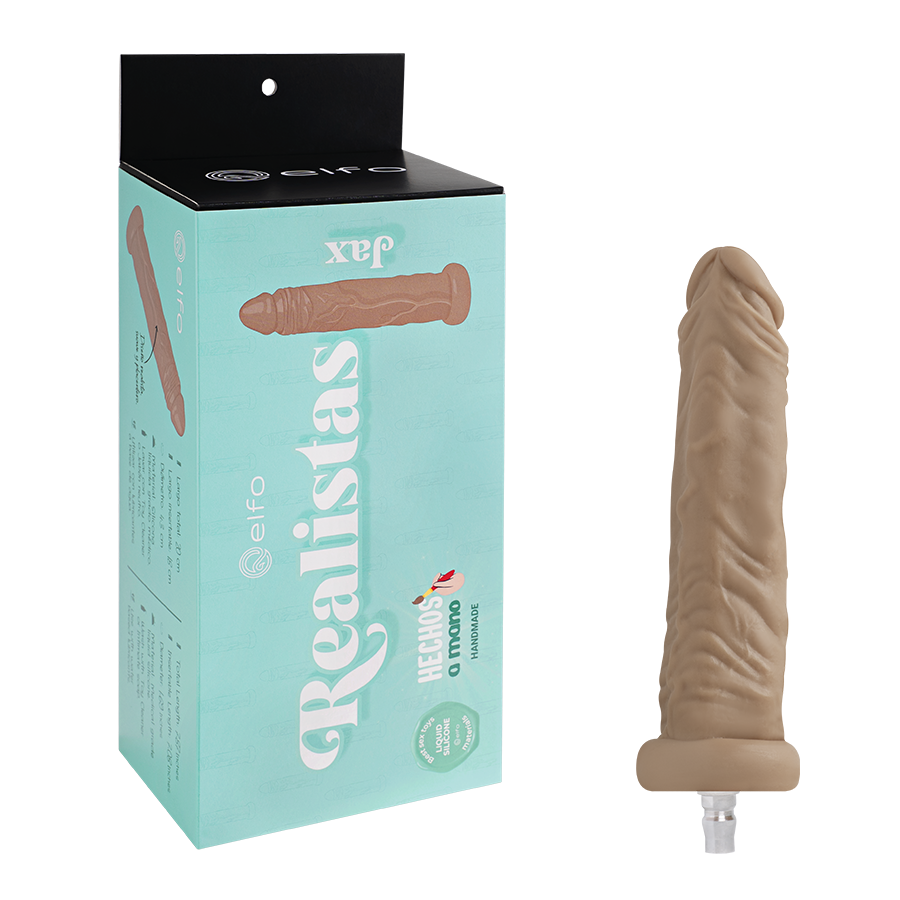 Dildo Jax Caramelo Compatible con Lovense Machine
