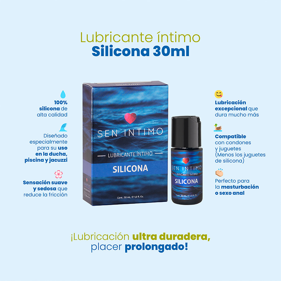 Lubricante Íntimo Silicona x 30 ml by Sen Íntimo