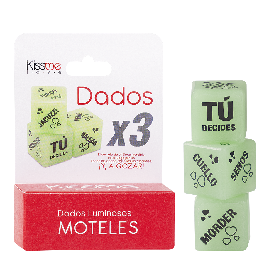 Dados Motel Luminosos X 3