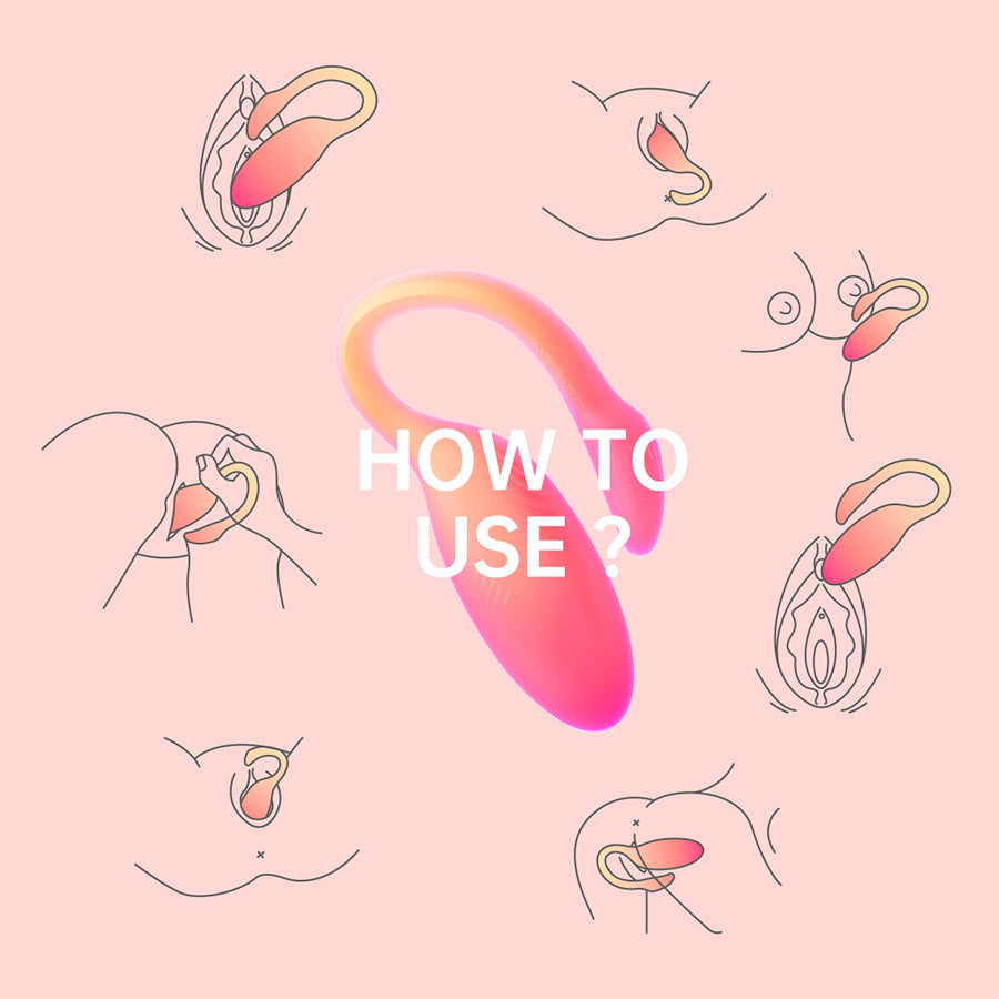 Vibrador Magic Flamingo Max Orange Controlado por APP Global