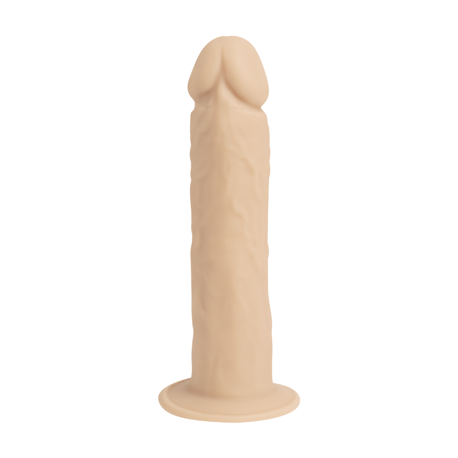 Premium Silicone Dildo Hyperrealistic Talla M Caramel