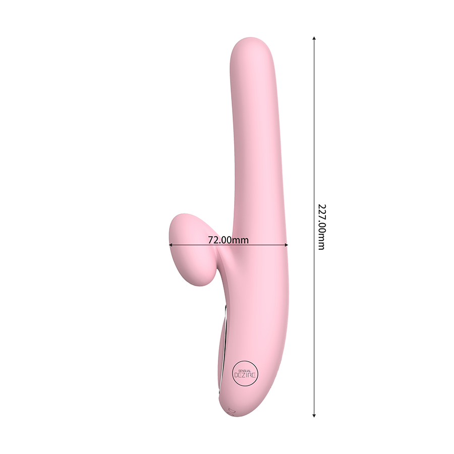 Vena Vibrador Doble Estimulación 8.8''