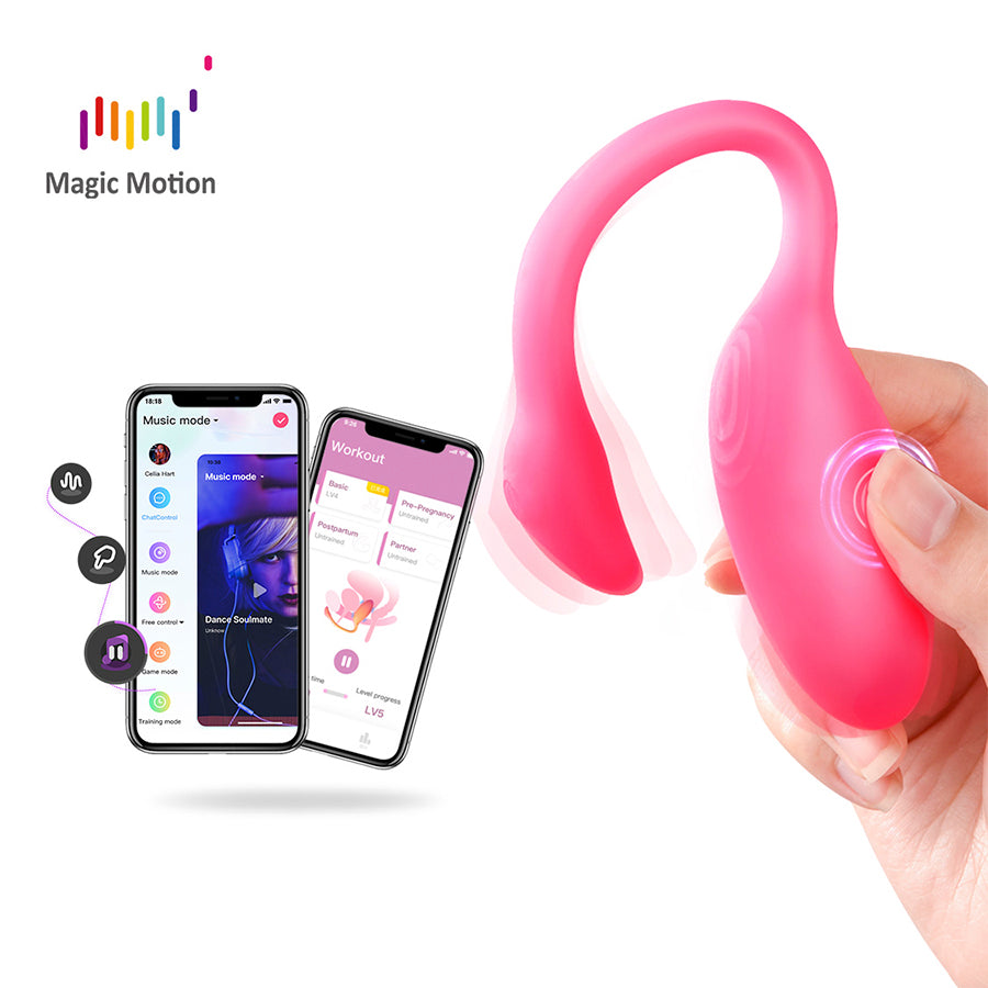 Vibrador Magic Flamingo Max Pink Controlado por APP Global