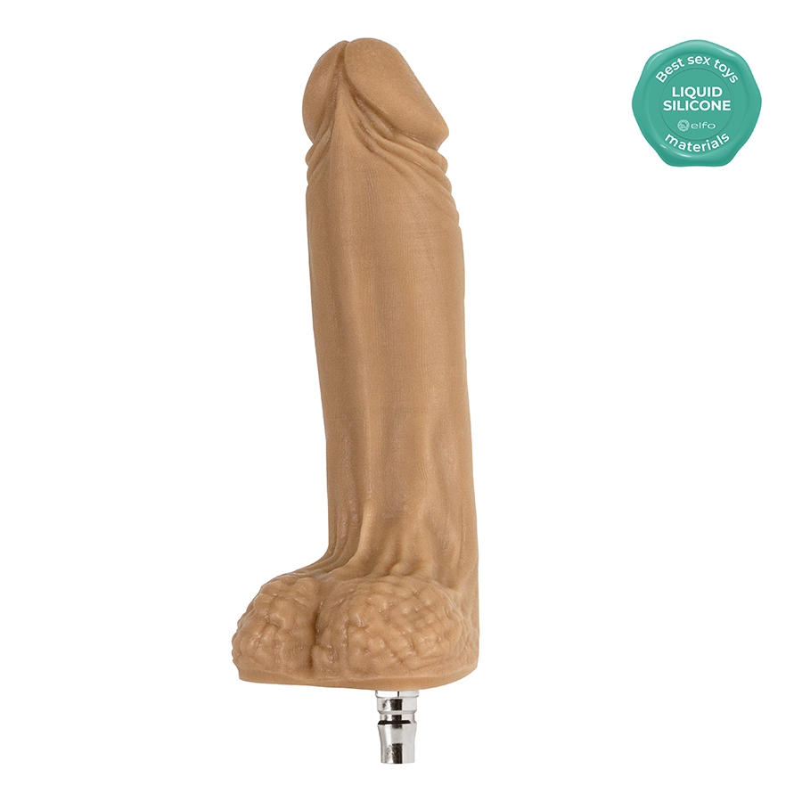 Dildo Rafael Caramelo Compatible con Lovense