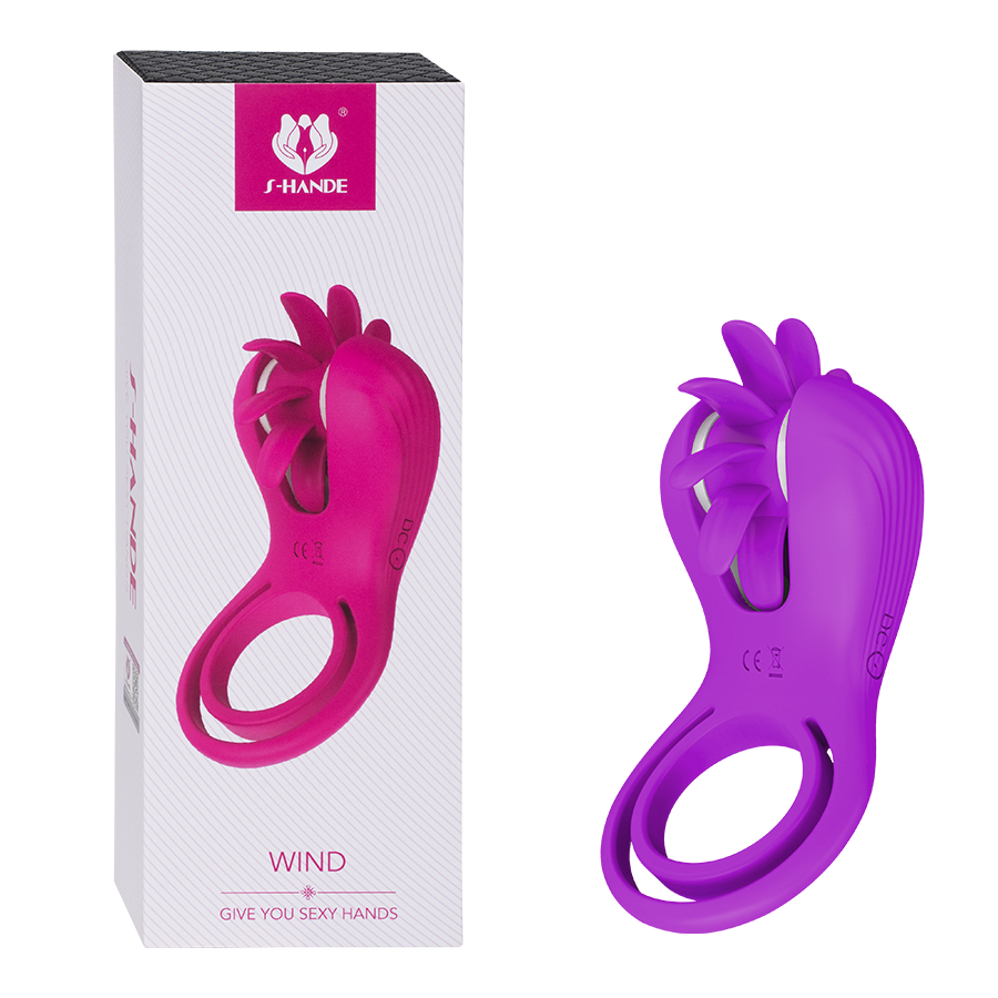 Anillo Vibrador Wind Purple