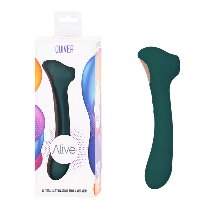Estimulador Clitorial  Quiver Green