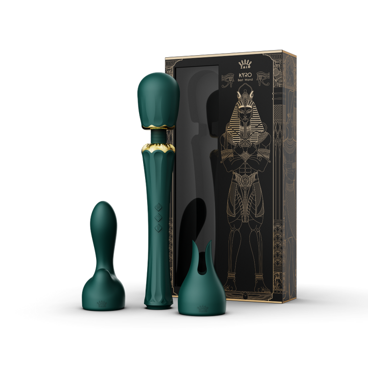 Vibrador de Lujo Kyro Turquoise Green