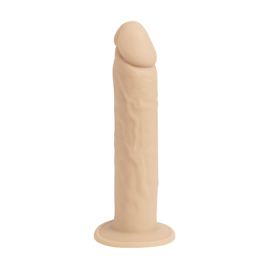 Premium Silicone Dildo Hyperrealistic Talla M Caramel