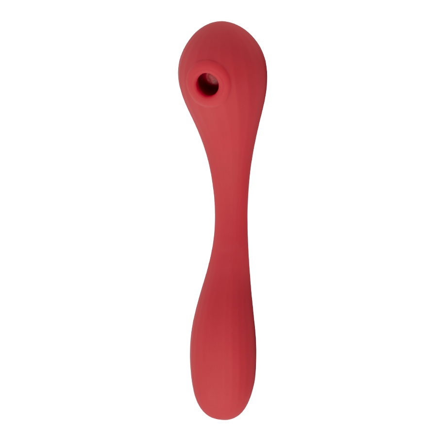 Estimulador Clitorial por Ondas y Vibrador Punto G Magic Bobi Red Controlada APP Global