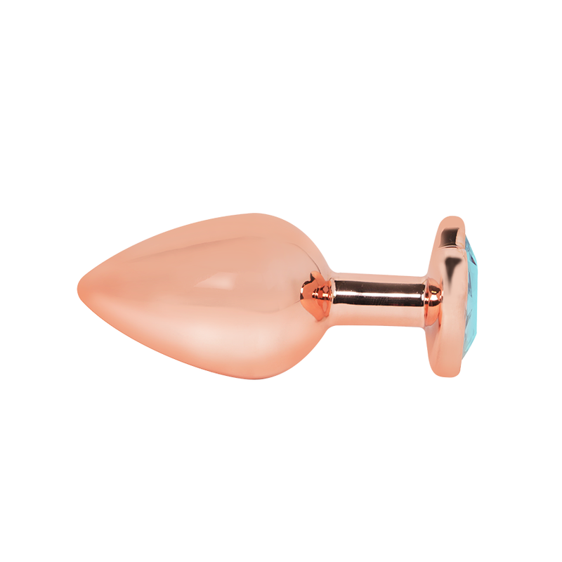 PLUG ANAL GEM LOVE PEQUEÑO LIGHT BLUE
